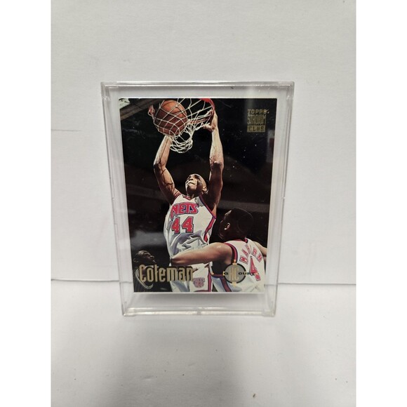 Derrick Coleman 1993-94 Topps Stadium Club #170 New Jersey Nets - Picture 1 of 3